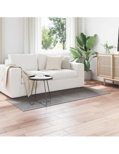 Tappeti per area HUARTE Grigio 200 x 80 cm Poliestere