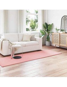 Tappeto in Pelliccia Sintetica di Coniglio Olite Rosa