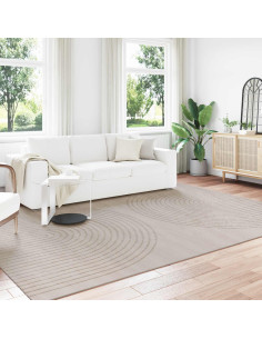 Tappeti per area HUARTE Beige 280 x 200 cm Poliestere