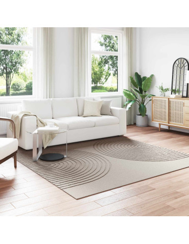 Tappeti per area Quadrato HUARTE Beige 240 x 240 cm Poliestere