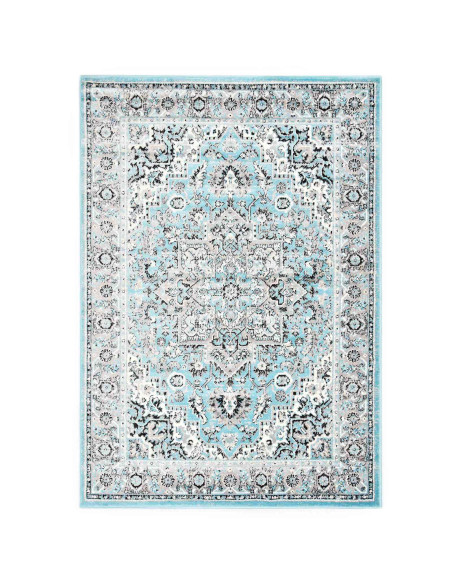 Tappeto Blu Chiaro 80 x 150 cm Polietilene