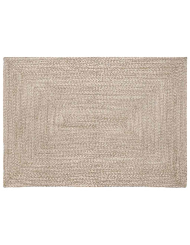 Tappeti per area Naturale e Bianco 120 x 170 cm Juta