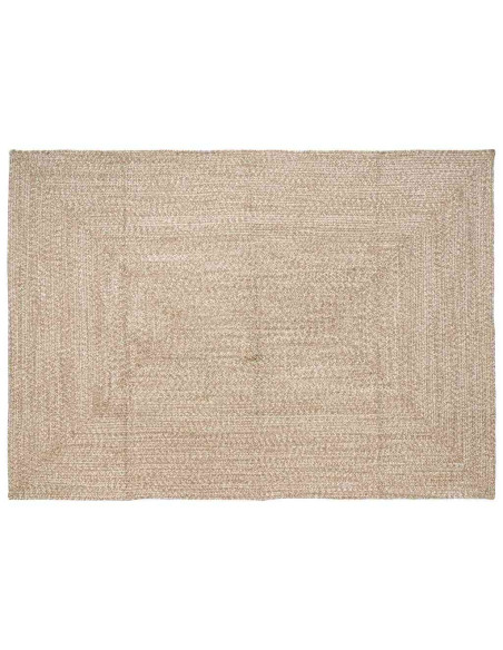 Tappeti per area Naturale e Bianco 200 x 290 cm Juta