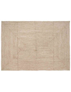 Tappeti per area Naturale e Bianco 240 x 340 cm Juta