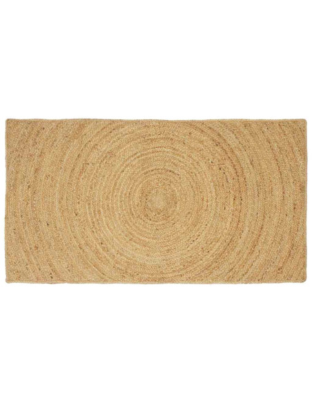 Tappeti per area Rettangolare Marrone 80 x 150 cm Juta