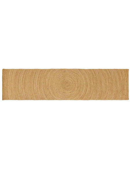 Tappeti per area Rettangolare Marrone 80 x 400 cm Juta