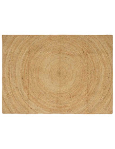 Tappeti per area Rettangolare Marrone 140 x 200 cm Juta