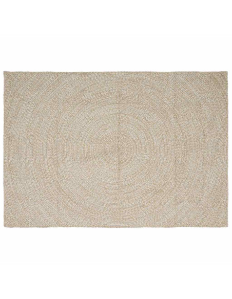 Tappeti per area Naturale e Bianco 200 x 290 cm Juta