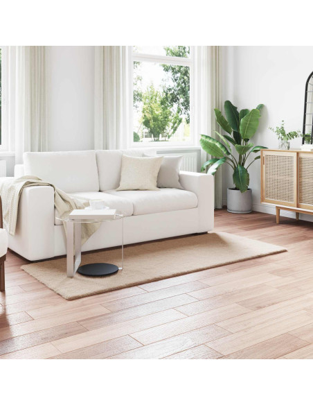 Tappeto in Pelliccia Sintetica di Coniglio Olite Talpa