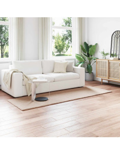 Tappeto in Pelliccia Sintetica di Coniglio Olite Talpa