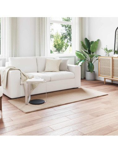 Tappeto in Pelliccia Sintetica di Coniglio Olite Talpa