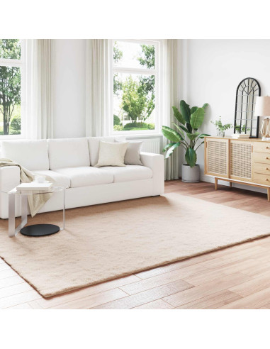 Tappeto in Pelliccia Sintetica di Coniglio Olite Talpa