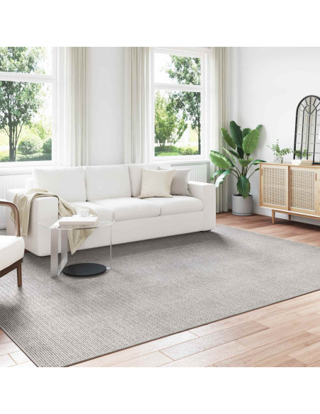 Tappeti per area HUARTE Crema e Grigio 280 x 200 cm Poliestere