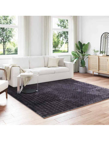 Tappeti per area Quadrato HUARTE Beige 200 x 200 cm Poliestere