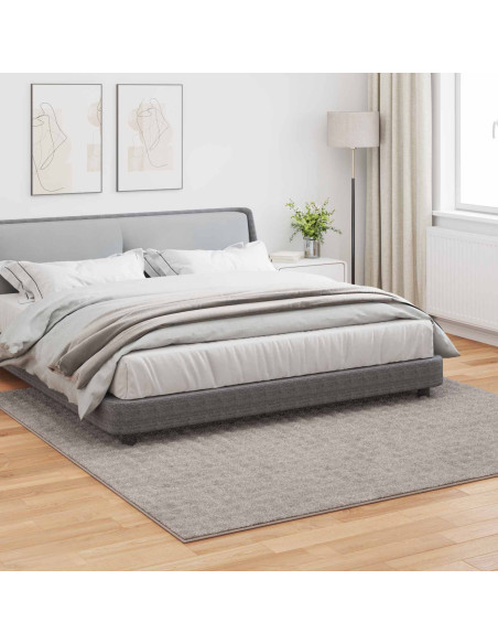 Tappeti per area Quadrato HUARTE Sabbia 240 x 240 cm Poliestere