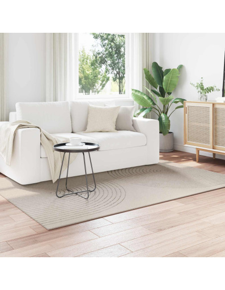 Tappeti per area HUARTE Crema 230 x 160 cm Poliestere