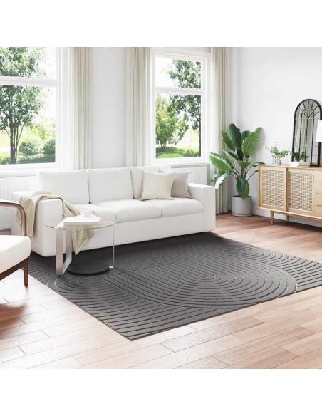 Tappeti per area HUARTE Antracite 240 x 240 cm Poliestere