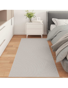 Tappeti per area HUARTE Crema 150 x 80 cm Poliestere