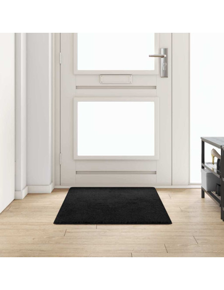 Runner in Moquette Nero 80 x 150 cm 100% Polipropilene Tuft