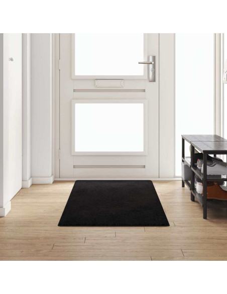 Runner in Moquette Nero 80 x 250 cm 100% Polipropilene Tuft