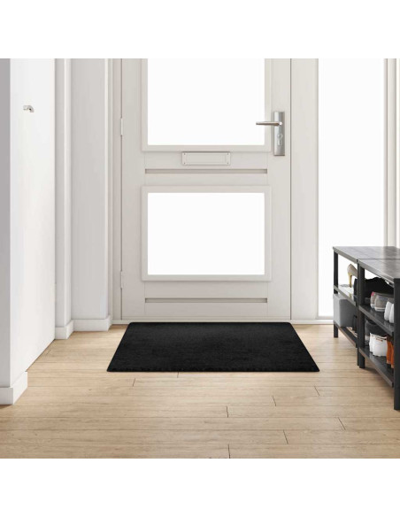 Runner in Moquette Nero 100 x 150 cm 100% Polipropilene Tuft