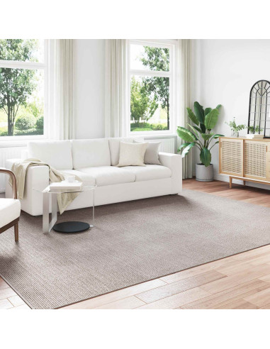 Tappeti per area HUARTE Crema e Taupe 280 x 200 cm Poliestere