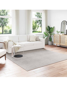 Tappeti per area Quadrato HUARTE Crema 240 x 240 cm Poliestere