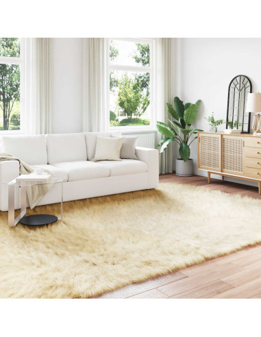 Tappeto Pecora Tafalla Crema 200 x 280 cm Poliestere