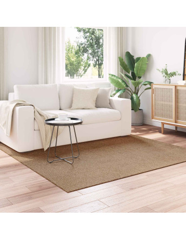 Tappeti per area HUARTE Naturale 200 x 200 cm Poliestere