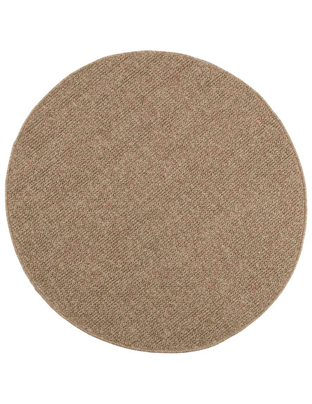 Tappeti per area Rotondo HUARTE Naturale Ø 120 CM Poliestere