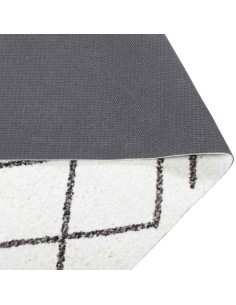 Tappeto da Cucina Bianco 300 x 60 cm Velluto