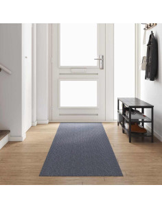 Runner in Moquette Grigio chiaro 80 x 400 cm Tessuto