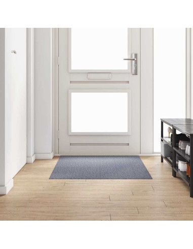 Runner in Moquette Grigio chiaro 100 x 150 cm Tessuto