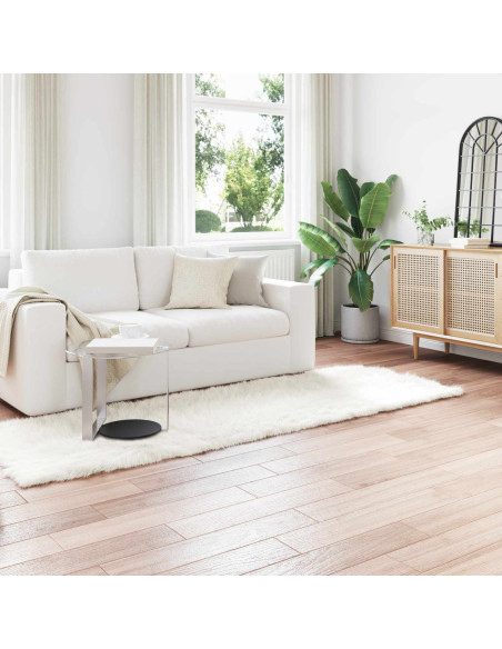 Tappeto Pecora Tafalla Bianco 80 x 250 cm Poliestere