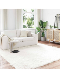 Tappeto Pecora Tafalla Bianco 240 x 240 cm Poliestere