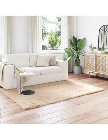 Tappeto Pecora Tafalla Beige 120 x 170 cm Poliestere
