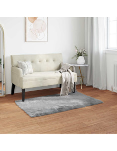 Tappeto Pecora Tafalla Grigio 60 x 110 cm Poliestere