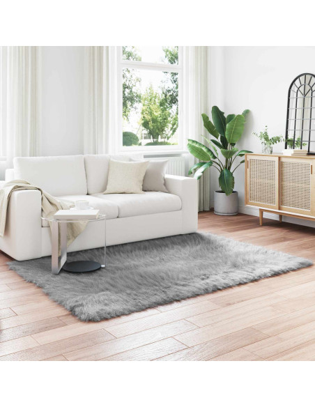 Tappeto Pecora Tafalla Grigio 120 x 170 cm Poliestere