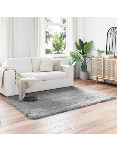 Tappeto Pecora Tafalla Grigio 160 x 230 cm Poliestere