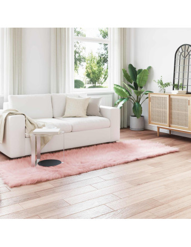 Tappeto Pecora Tafalla Rosa 80 x 250 cm Poliestere