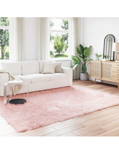 Tappeto Pecora Tafalla Rosa 200 x 280 cm Poliestere