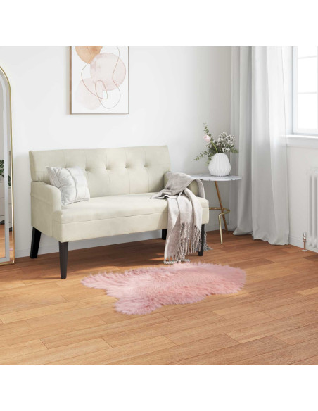 Tappeto Pecora Tafalla Rosa 80 x 120 cm Poliestere