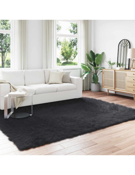Tappeto Pecora Tafalla Nero 200 x 280 cm Poliestere