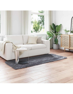 Tappeto Pecora Tafalla Antracite 80 x 200 cm Poliestere