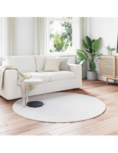 Tappeto in Pelliccia Sintetica di Coniglio Olite Bianco