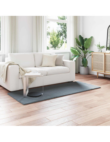 Tappeto in Pelliccia Sintetica di Coniglio Olite Antracite