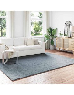 Tappeto in Pelliccia Sintetica di Coniglio Olite Antracite