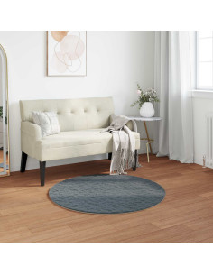 Tappeto in Pelliccia Sintetica di Coniglio Olite Antracite