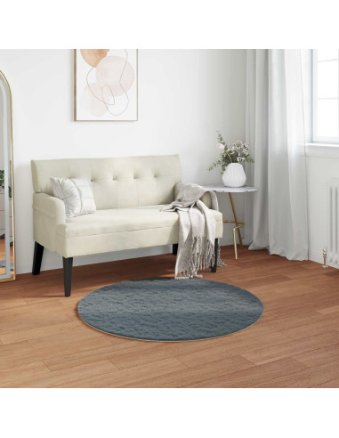 Tappeto in Pelliccia Sintetica di Coniglio Olite Antracite