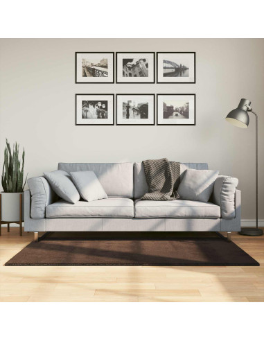 Tappeti per area HUARTE Marrone 150 x 80 cm Poliestere